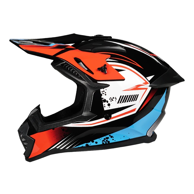 

Casque de motocross de sécurité Casco Motocross vélo descente capacité ATV casque croisé enfant casque de moto Dot Abs unisexe C