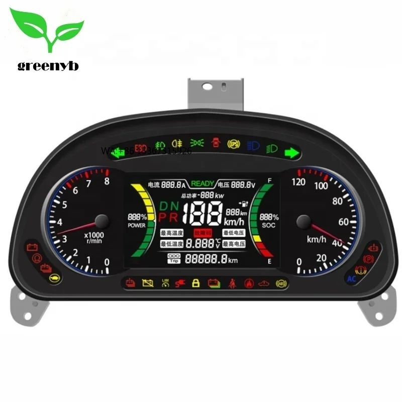 

New Condition E745 LCD Speedometer Screen for Dongfeng Electric Truck & Van Electric Vehicle EV Parts
