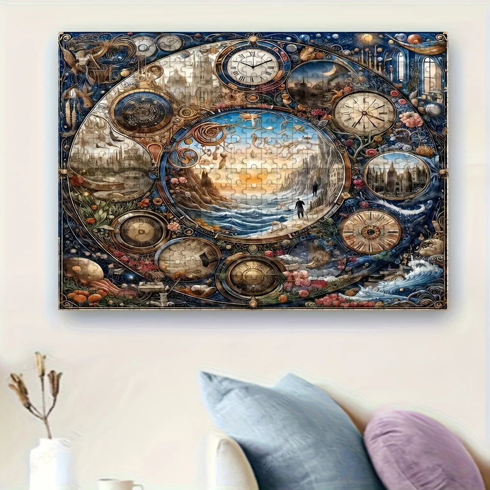 ปริศนาสำหรับผู้ใหญ่ 500/1000 ชิ้น |   เกมครอบครัวที่สนุกสนานและคลายเครียดคุณภาพสูง เหมาะสำหรับวันเกิด คริสต์มาส ฮาโลวีน และเป็นของขวัญ