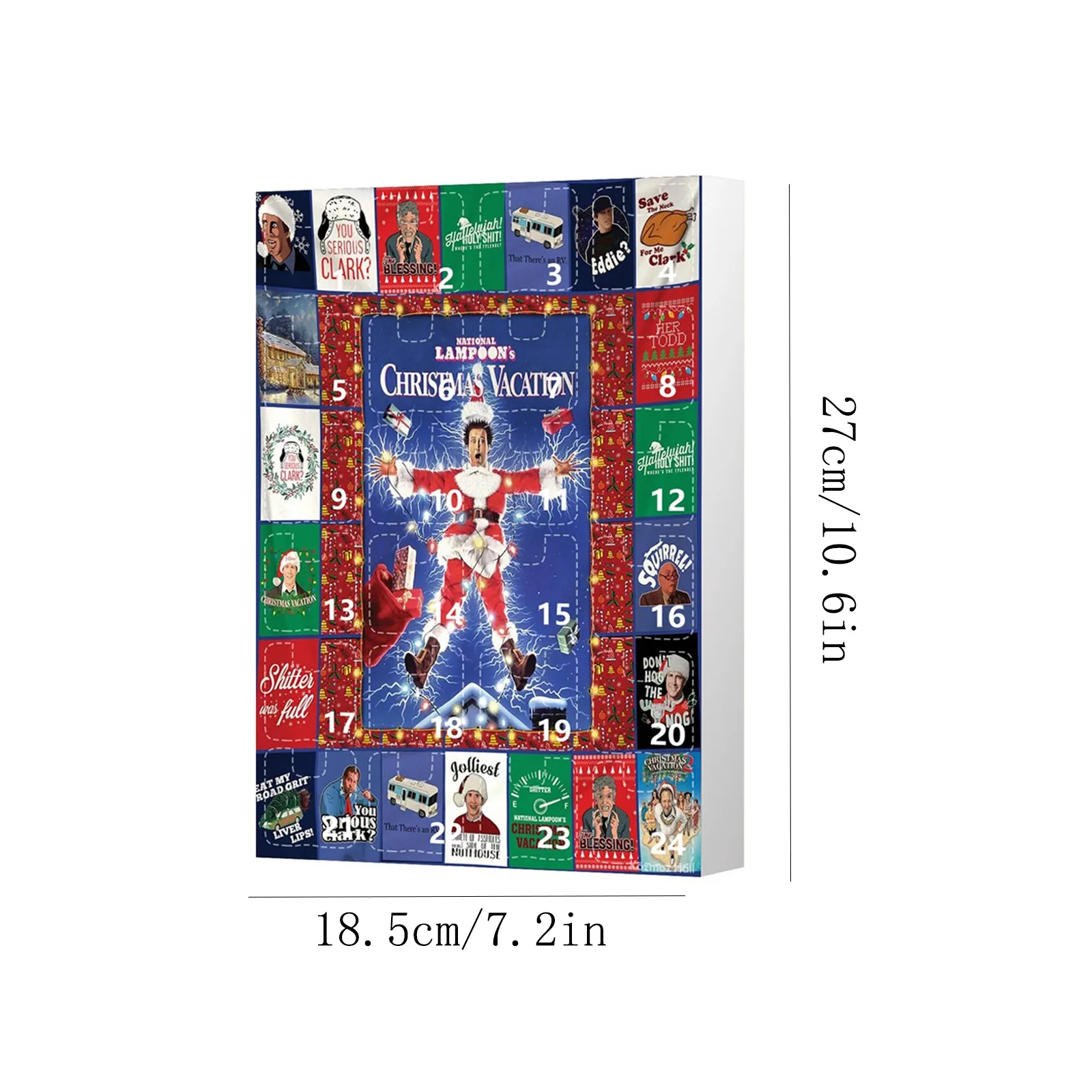 مجيء الأرقام العد التنازلي دمية الأرقام للأطفال ، تقويم مجيء ، مفاجأة اللعب ، يحتوي على 24 الهدايا ، الأرقام تحصيل