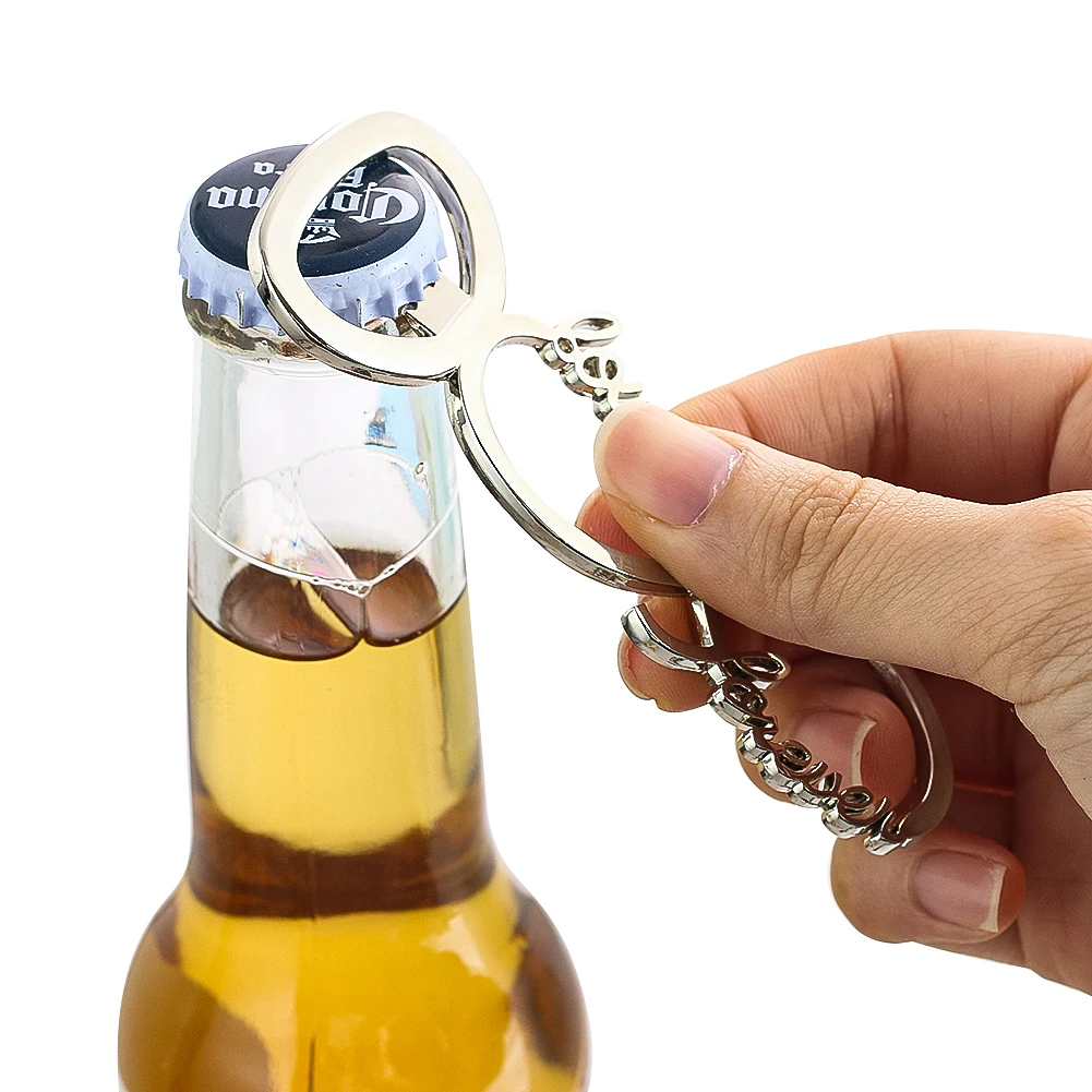 Love Forever Bottle Opener Wedding Party Gift for Guest Souvenir Romantic Beer Opener Corkscrew Bar Waiter Kitchen Tools Gadgets