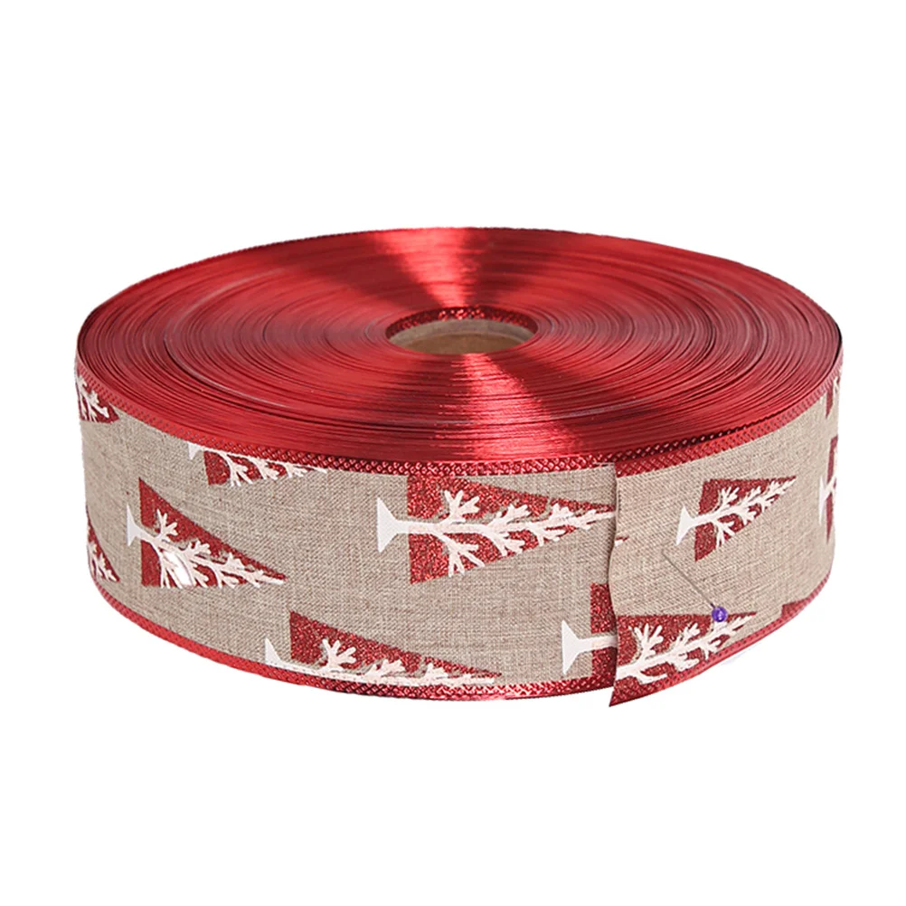 

1Pcs Pine Style Weaving Ribbon Handmade Decorative Hanging Band for Gift Wrapping DIY Wedding Packaging Burlap Band