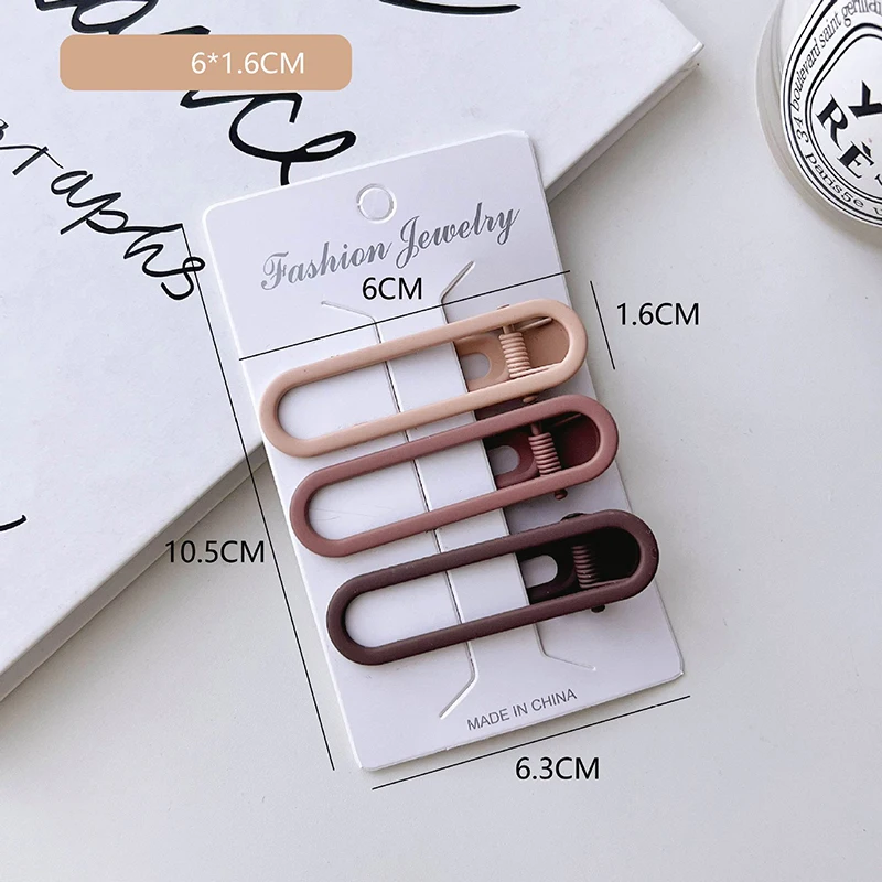 61pcs Cute Set Hair Clip Headdress Plush Hair Ring Hairhoop Girls Ponytail Rubber Band Shark Clip Geometry Hair Claw Hair image 4