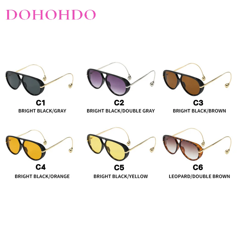 

2025 Trendy Oversized Earrings Pendant Pilot Women Sunglasses Luxury Designer Sunglasses Ladies Outdoor Travel Sun Glasses UV400