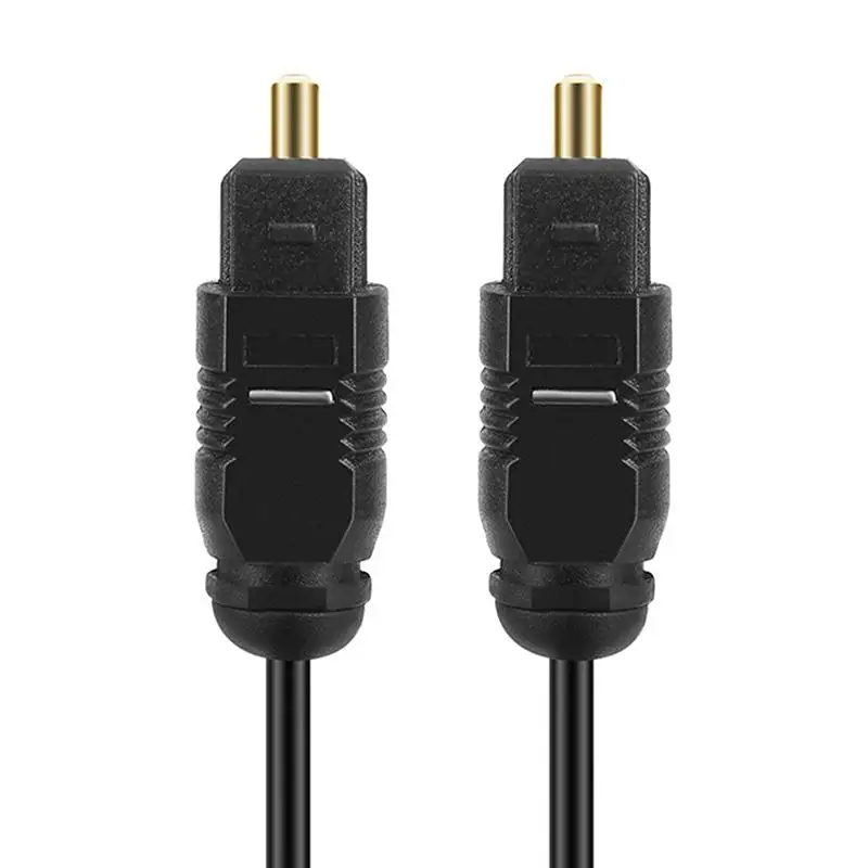 Gold-Plated Digital Optical Audio Cable 1m 1.5m 2m 5 /10m SPDIF MD DVD Gold-Plated Cable High Quality