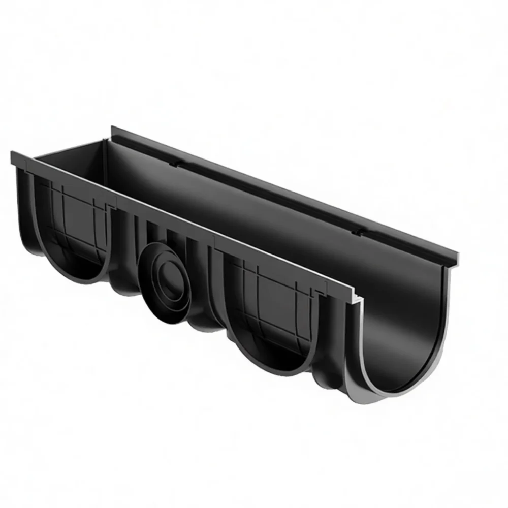 Plastic Water Drain Gutter Grille Trench Sewer Cover Outdoor Rainwater Filtration Mesh Household Maintenance Floor