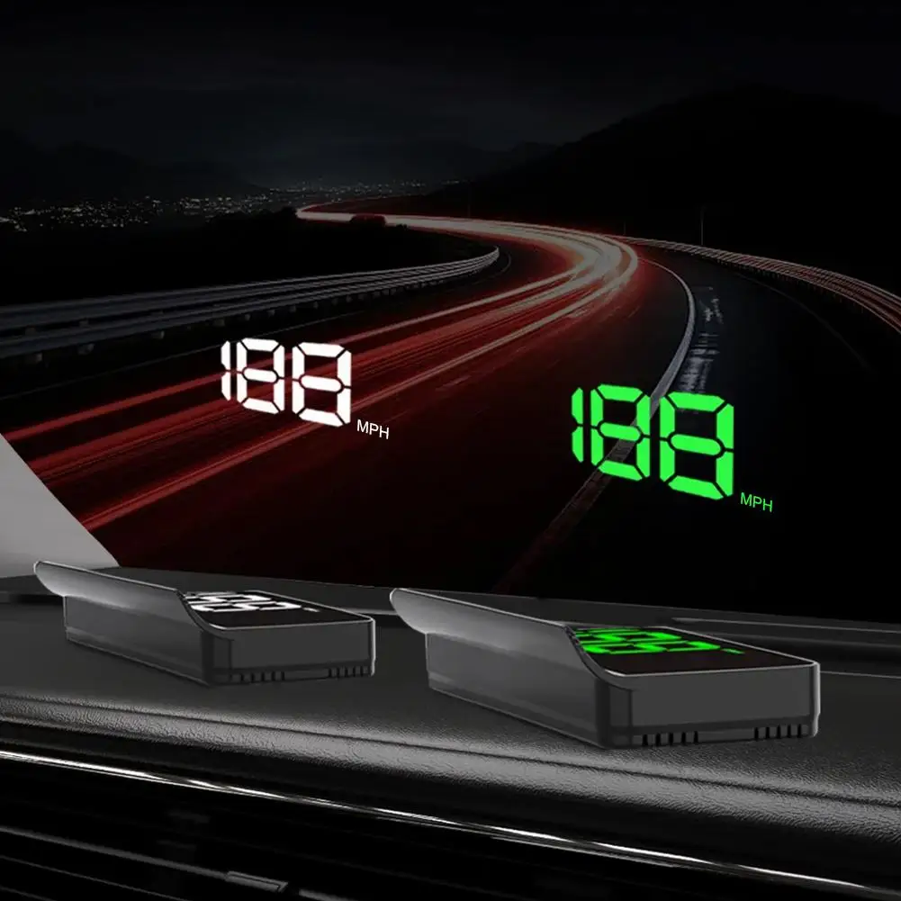 Bild 4: K1 HUD Head-up Display Auto GPS Digital Tacho Universal Geschwindigkeit Windschutzscheibe Projektor Plug & Play Auto Elektronische Geräte