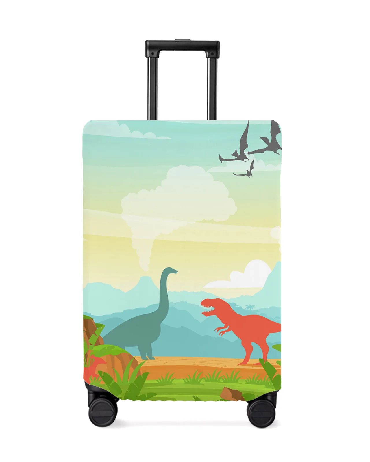 

Cartoon Dinosaur Jurassic Travel Luggage Cover Elastic Baggage Cover For 18-32 Inch Suitcase Case Dust Cover Travel Accessories