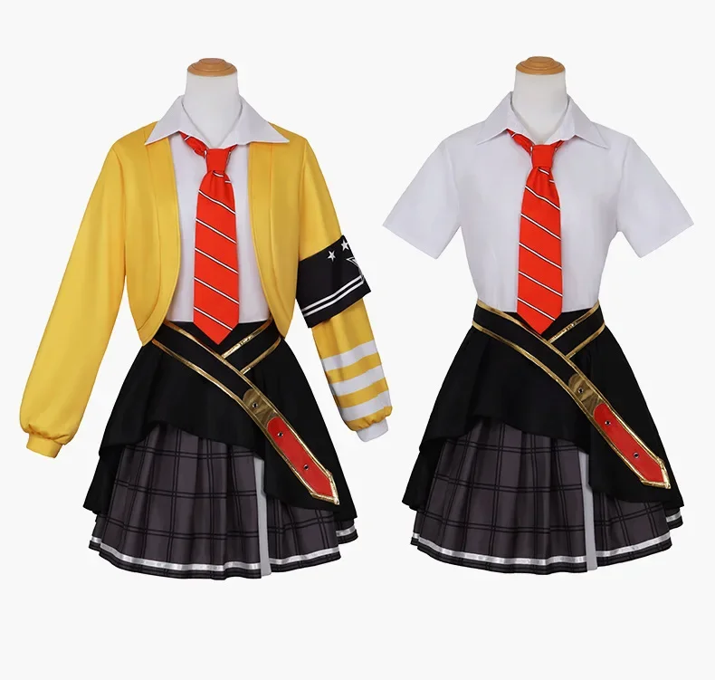 Project Sekai Colorful Stage Leo/need Tenma Saki Hoshino Ichika Hinomori Shiho Mochizuki Honami Cosplay Costume Women Outfits