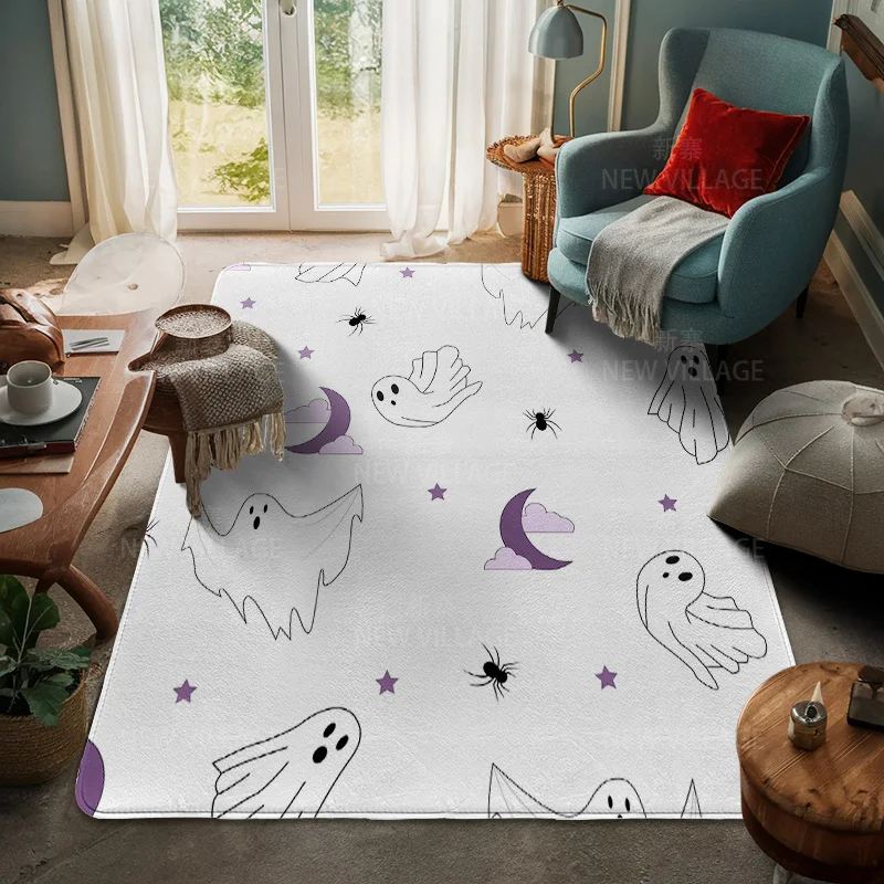 House entrance carpet Home door mat Living Room Bath Foot bathroom non-slip water absorption rugs bath Halloween Autumn Pumpkin