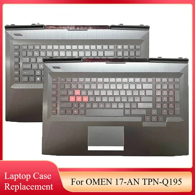 

Original New Laptop US Japan Keyboard For OMEN 17-AN TPN-Q195 Palmrest Upper Cover RGB Backlit Keyboard 913690-001 L14991-291