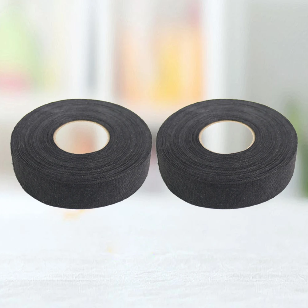 

2 Rolls Insulating Tape Set PVC Electrical Wire Repair Engine Compartment Insulation Flame Resistance High Voltage Acid Alkali