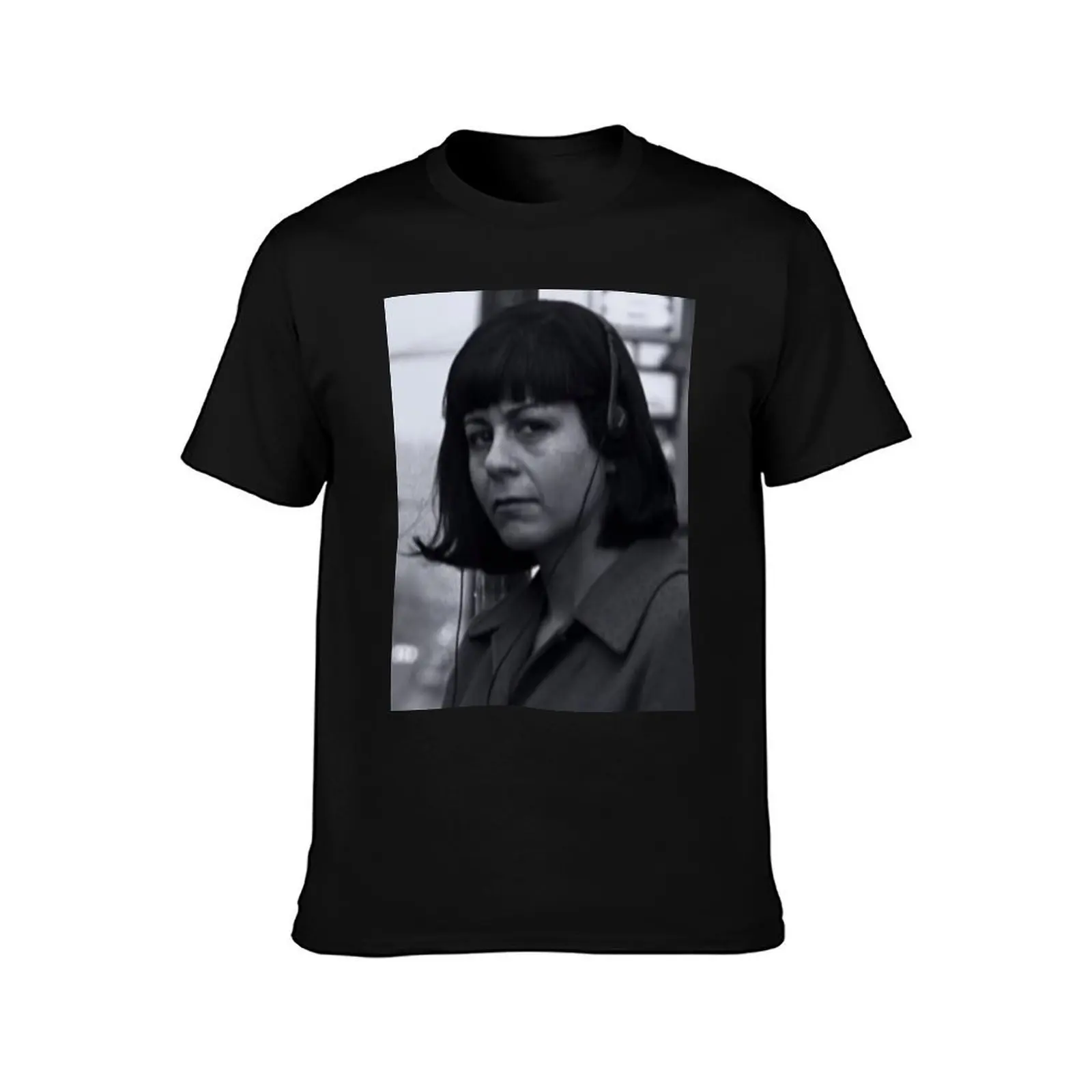 Janet weiss T-Shirt, Summer Casual Cotton Tee, Oversized Streetwear Tops, Vintage Graphic Print, Loose Fit Short Sleeve