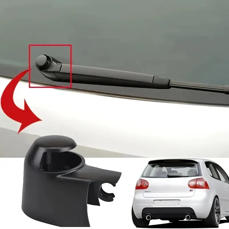 1pc Auto Heckscheibenwischer Abdeckung Ersatz für Vw T5-T6-Golf Polo Caddy Tiguan Sitz Skoda Heckscheibenwischer Arm Abdeckung Kappe auto Zubehör