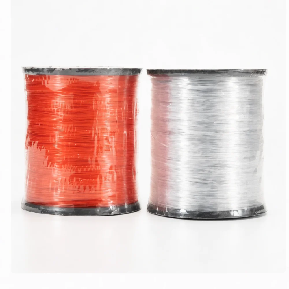 200g Durable Bricklayer Construction String Line Masonry Alignment Tool High Strength Nylon Cord Red White Layout Wire Gear