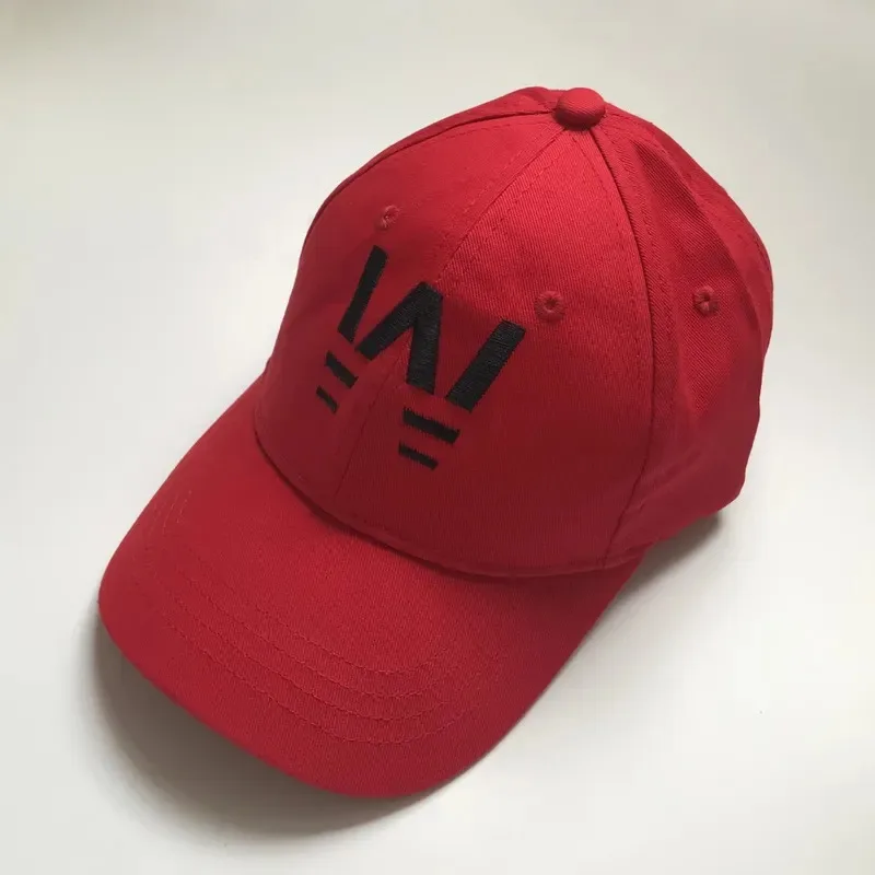 qq78Request72018 Captain Tsubasa Shutetsu Nankatsu School Wakabayashi Genzo Cosplay Embroidery Hat Red Baseball Cap