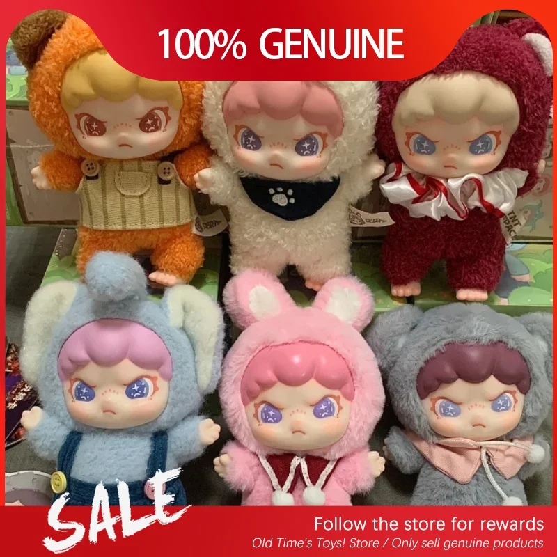

Genuine Hot Dora Furry Animal Series Blind Box Cute Plush Dora Collect Model Doll Peluches Mystery Girl Brithday Surprise Gift