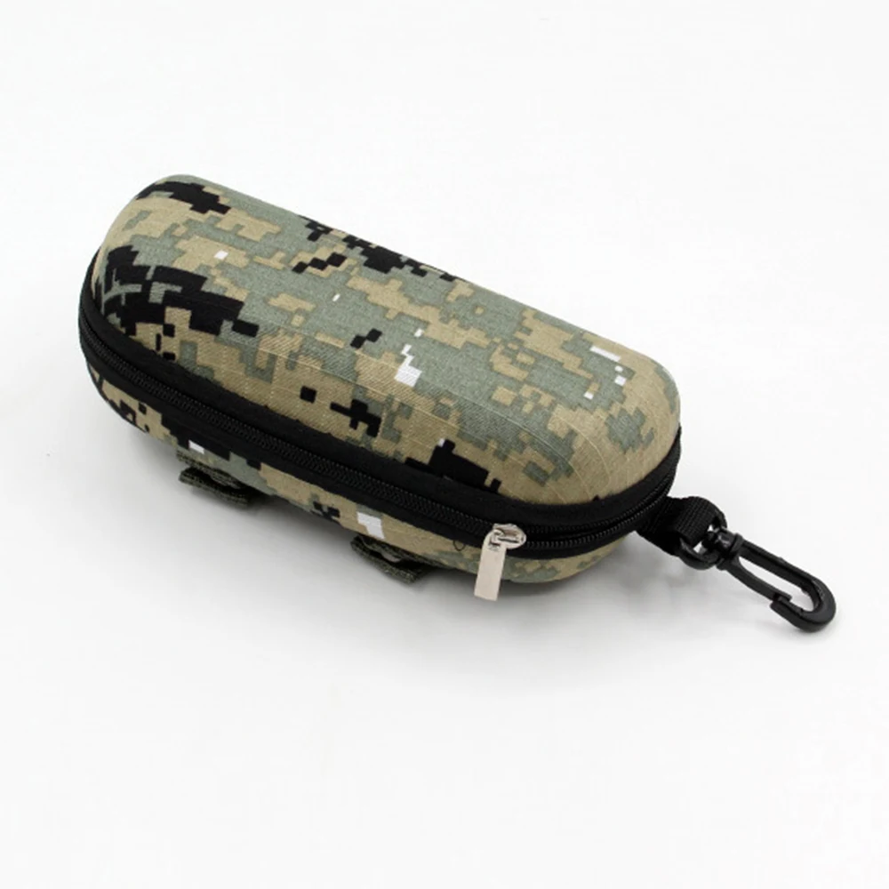 Glasses Storage Box Men Women Fashion Sunglasses Reading Protector Cover Travel Portable EVA Zipper With Hook Eyeglasses Case