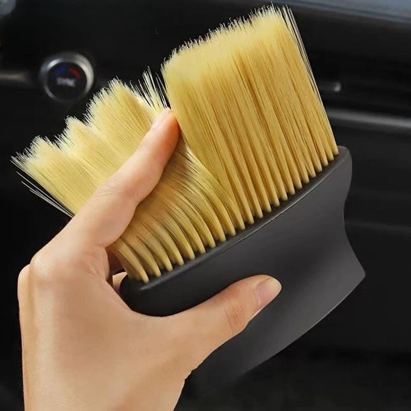 Car Air Outlet Cleaning Brush Dashboard Air Conditioner Detailing Dust Sweeping Tools Auto Interior Home Office Duster Brushes