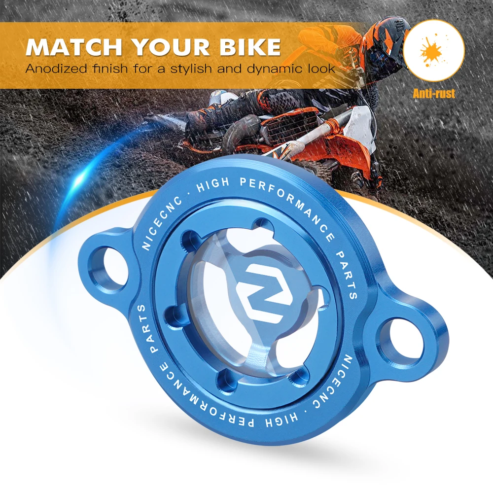 (EU-Lager) Für KTM SXF 450 2009-2025 Motorölfilterdeckel SX-F 350 EXC-F 350 EXC-F 450 EXC-F 500 Für Husqvarna FE 450 – Detail 5