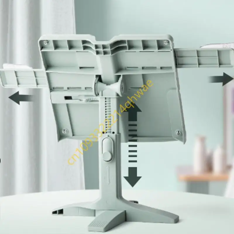 Hands Book Stands for Reading, Angles Hight Ajuste Book Setor com clipe papel para livros receitas didáticos Tablet