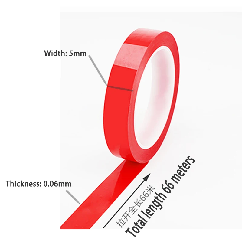 1 Rolle 5 mm Bogenschießen Spiralfeder-Dichtungsband 66 m selbstklebendes Befiederungs-Klebeband für Schießzubehör – Detail 2