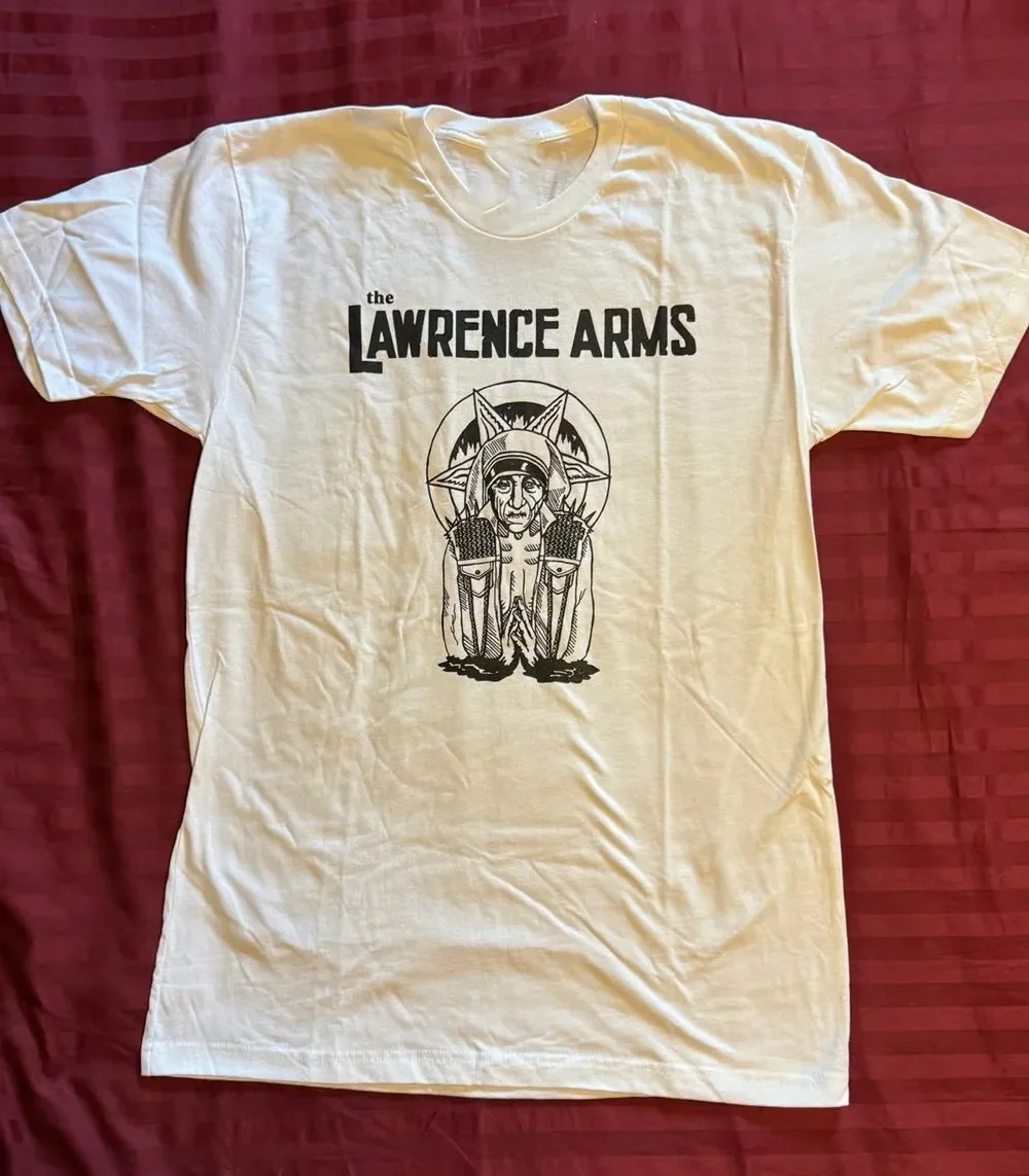 The Lawrence Arms band white T-shirt short sleeve All sizes S-5Xl 2F428