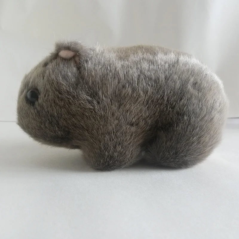About 18cm Plush Toy Gray Mouse Hamster Soft Doll Baby Toy Boys And Girls Toys Birthday Xmas Gift h1299