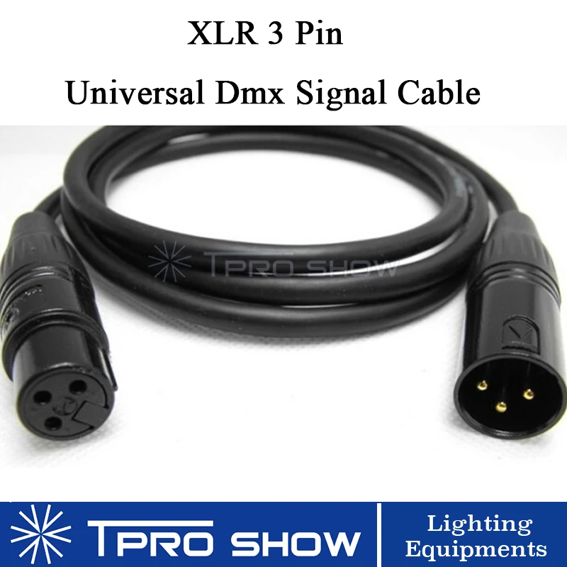 Imagem -02 - Metal Plug Stage Luz Cabo Movendo a Luz Principal Conectores Xlr 512 Transferência de Sinal para Controlador sem Fio Led Par 115m Pinos