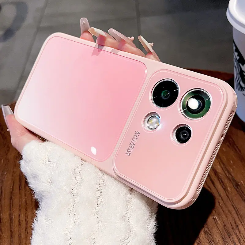 For OPPO Reno 16 Pro 5G Case Hard Fashion High Quality New Heat Dissipation Anti-fall Cover For Reno 16 pro Gradient Color Shell