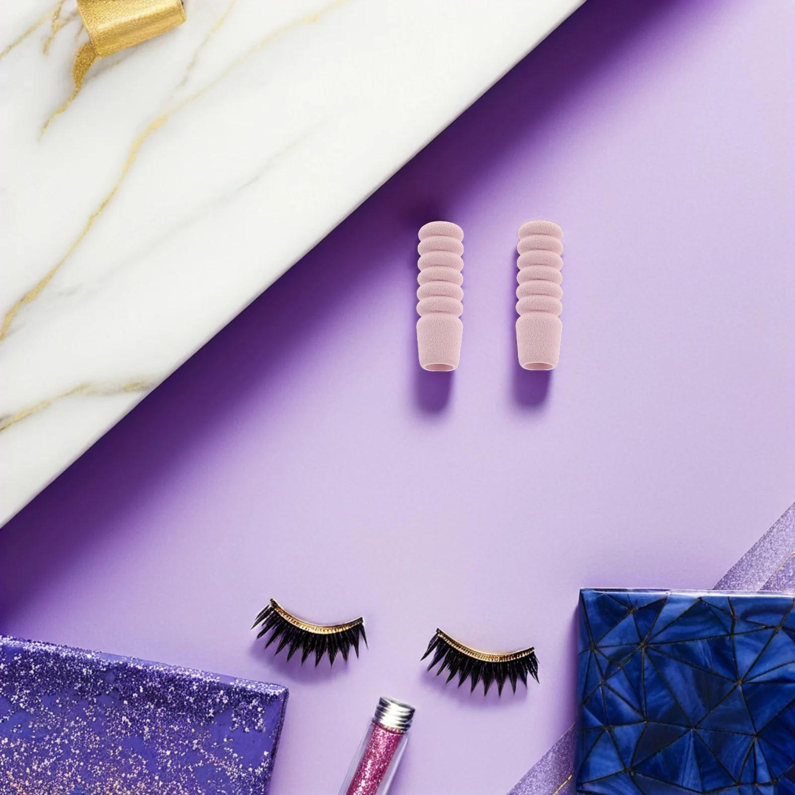 

60Pcs Protective Cuticle Nipper Cover Antislip Handle Design Nail Art Accessories Home Travel Salon Use Nail Art Accessories