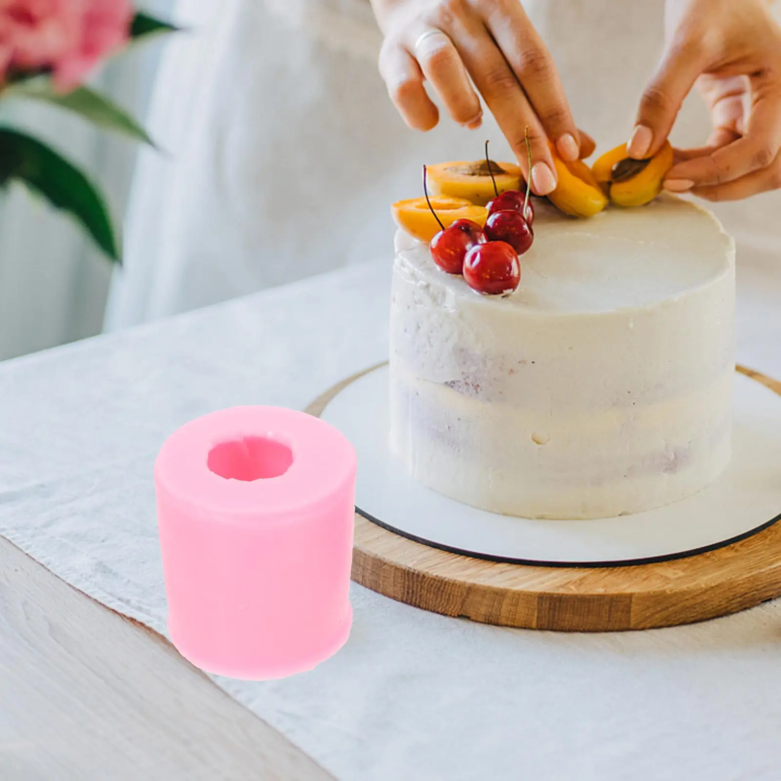 

2Pcs Floral Silicone Cake and Cookie Molds Non Stick Baking Mold for Chocolate Biscuit DIY Candy Maker Kitchen Tools