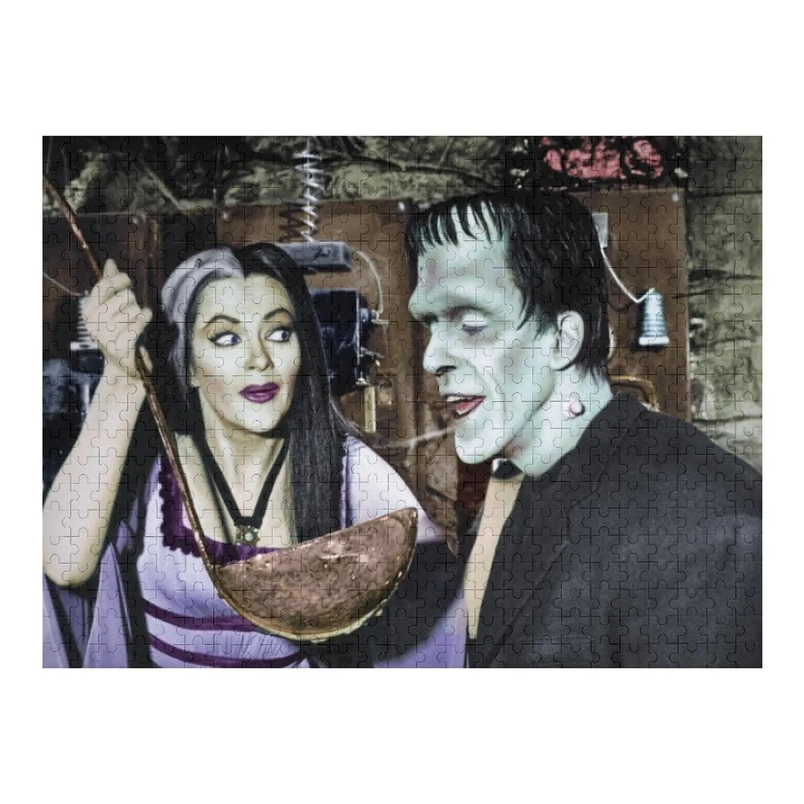 

Пазл Lily and Herman Munster Woodens для взрослых Персонализированный пазл