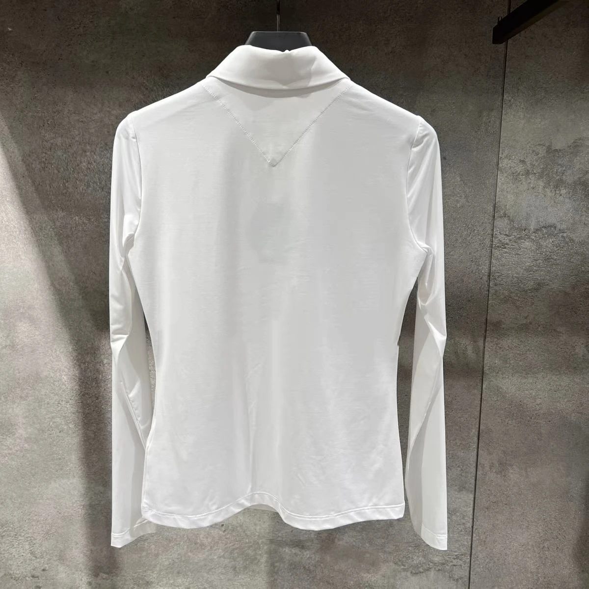 Women's Golf Long Sleeve Top 2026 Fall New Korean Style Lace Ice Silk Stretch Quick-Dry Breathable Slimming Versatile Chic Soft