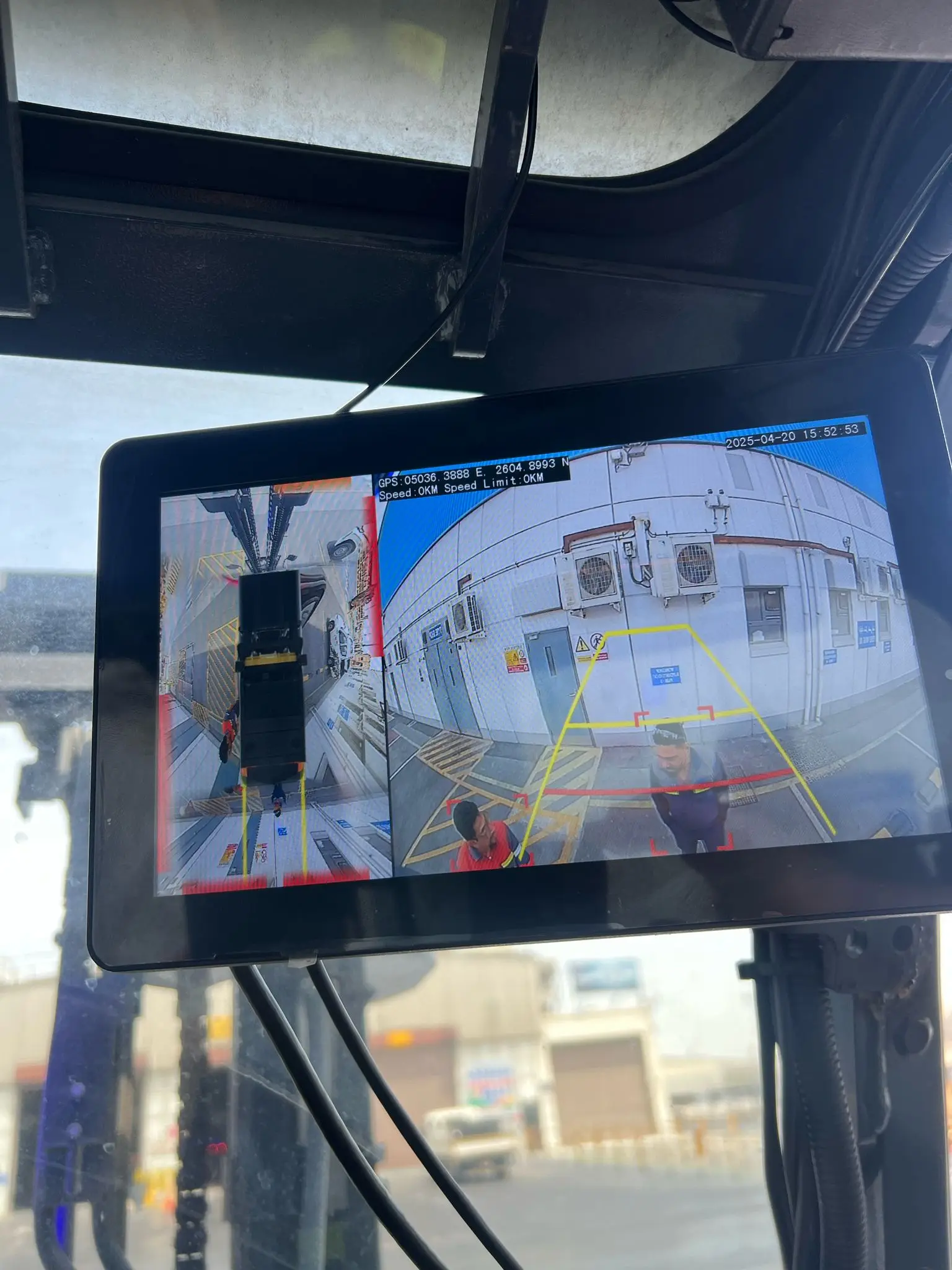Ahd 1080p Real-time Views & Recording 360 Surround View System for School Bus Coach Motorhome Van Rv Oil Tank