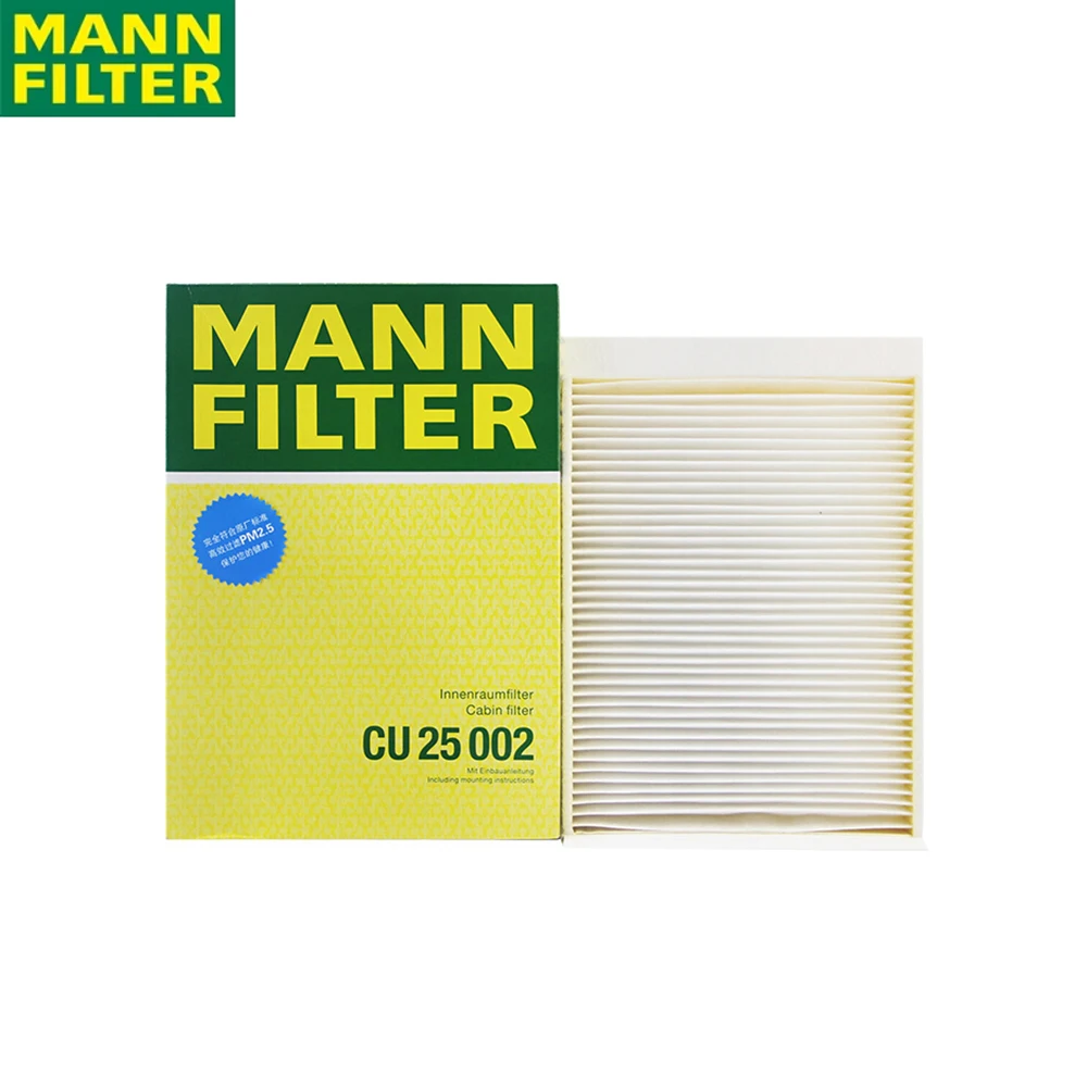 

MANN FILTER CU25002 Cabin Air Filter For MERCEDES-BENZ GLS GLE Top Particulate Filter External 166 830 02 18