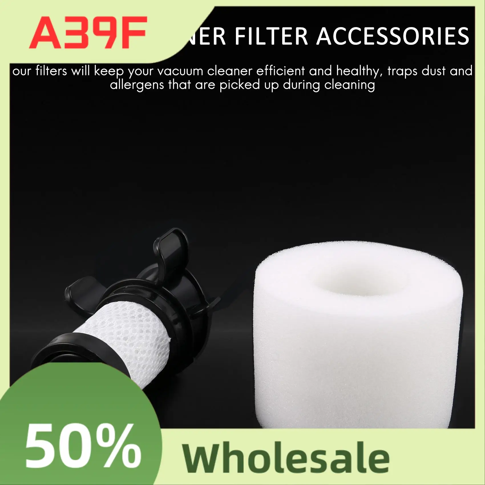 

A39F Top Filter 2X + 4 Pack Filters Compatible For Shark Ionflex Duoclean Vacuum Ic205 If100 If150 If160 If170 If180 If251 If200
