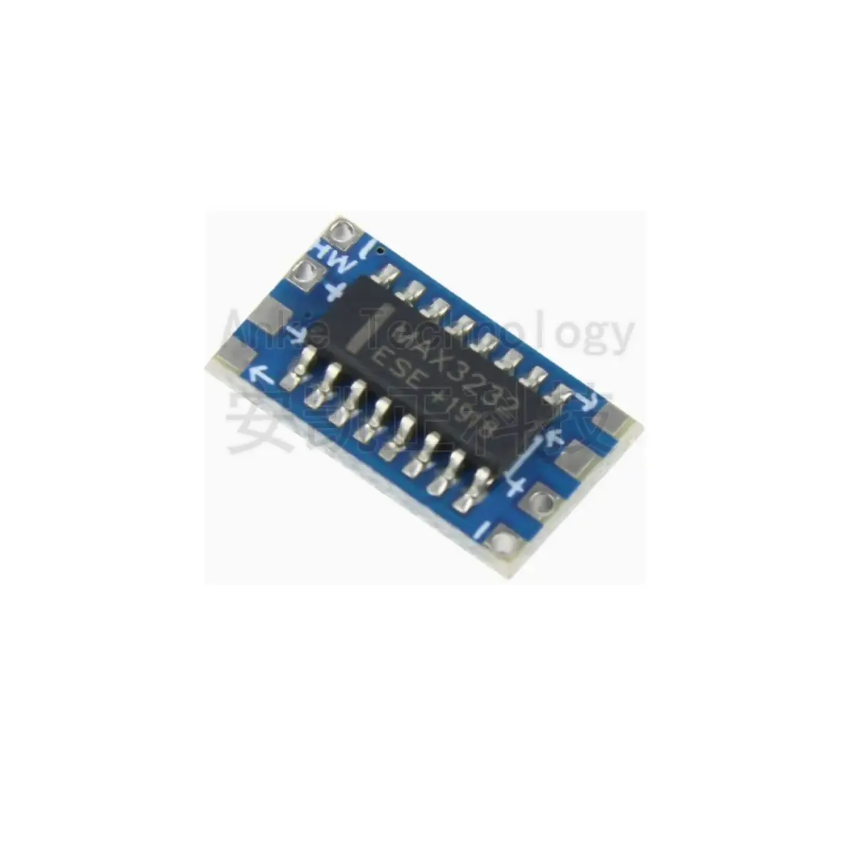 

Ultra-small Mini RS232 MAX3232 Level to TTL Level Signal Converter Board Serial Port Electronic module