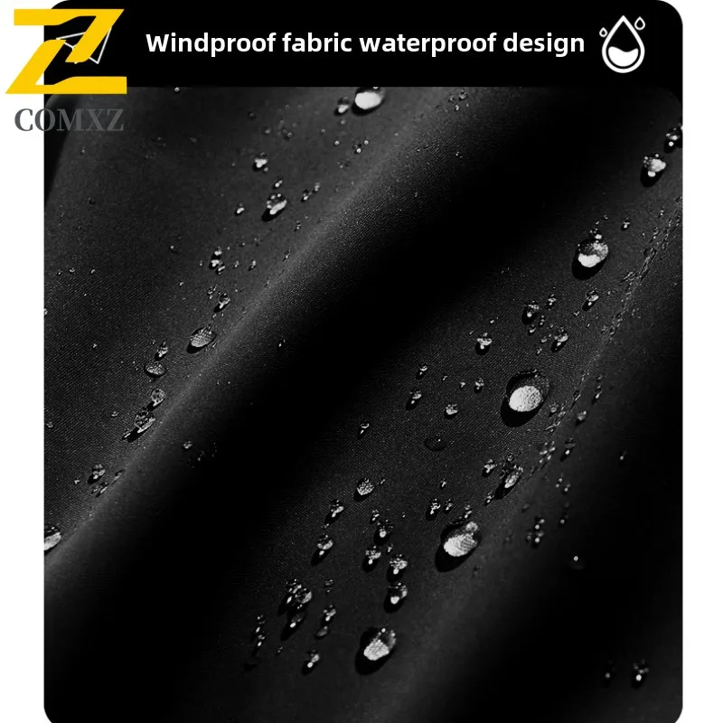 Professional Outdoor Jacket Men's Casual Functional Waterproof Windbreaker Hooded Jackets Autumn Long Sleeve Zipper Closure Coat