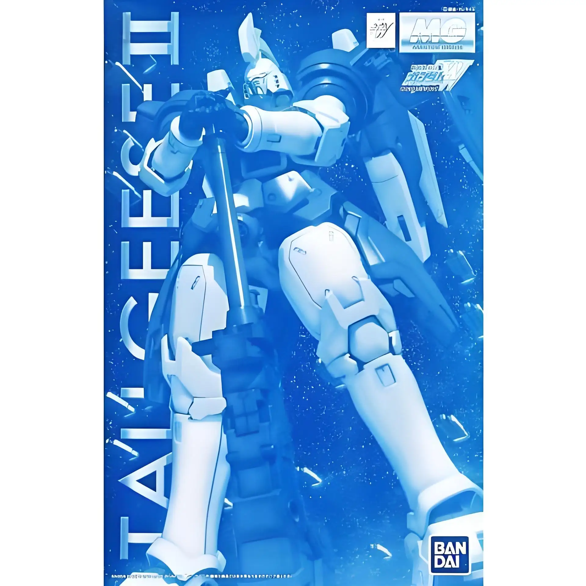 Bandai Original Gundam Modellbausatz MG Tallgeese 2, Actionfigur, Modellbaugruppe, Spielzeug, Sammlermodell, Ornamente, Geschenke für Kinder