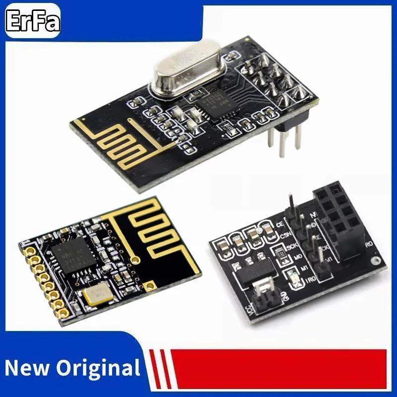Nrf24l01 2,4g drahtloses Daten übertragungs modul 24 l01 Funkmodul adapter 3,3 V für Arduino