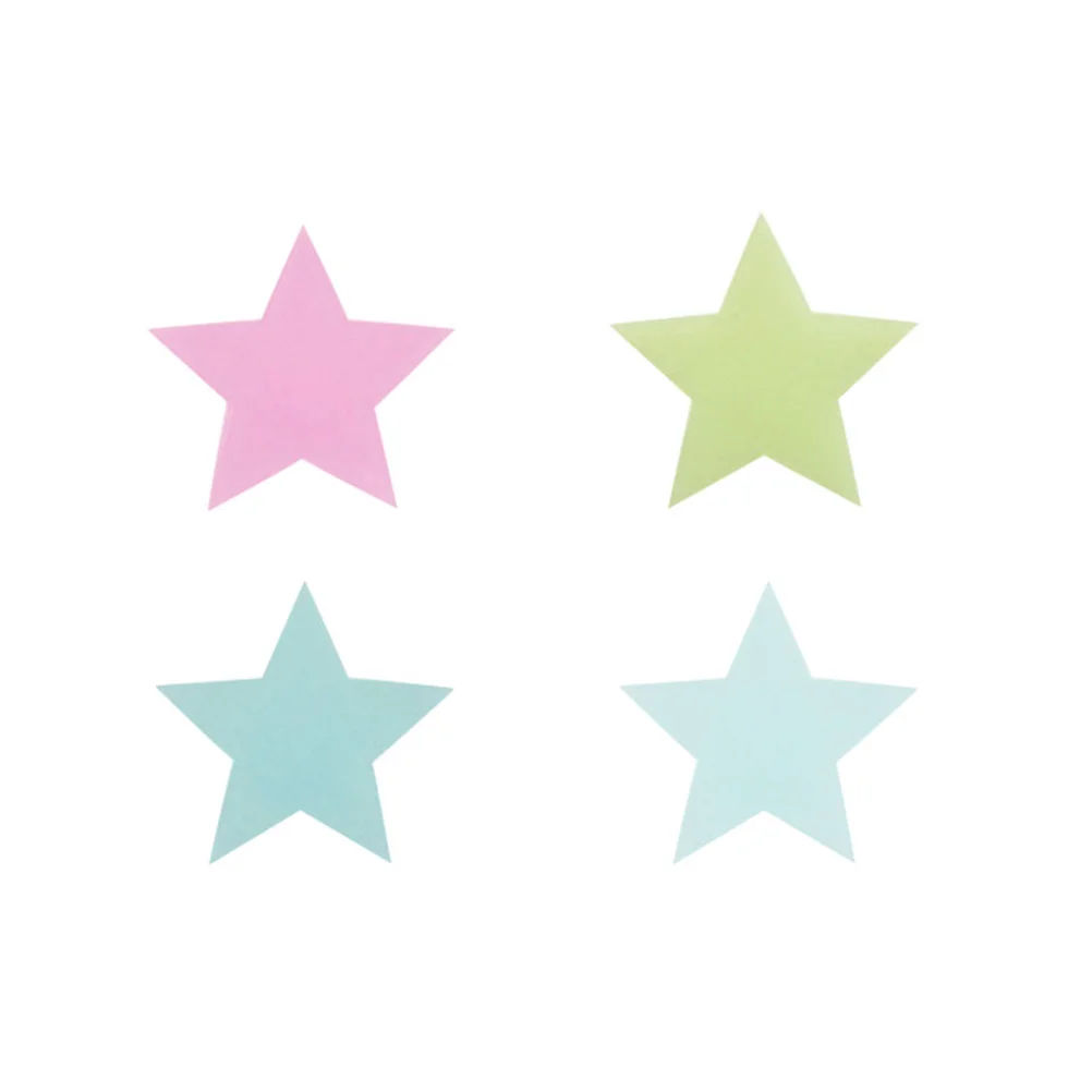 

300Pcs Luminous Wall Stickers Glow in Dark Star Shaped Wall Decals Kids Room Bedroom Home Decoration Nursery Room