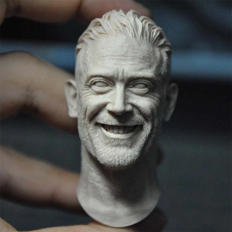 1/6 Die Cast Resin Picture Model Assembly Kit Negan Head Sculpting (55mm) Unpainted Free Shipping