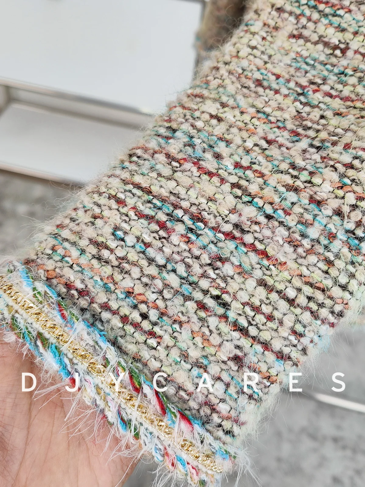 سترة جديدة من القطن المتقدم للتنحيف منسوجة متوسطة إلى طويلة مقاس كبير #4