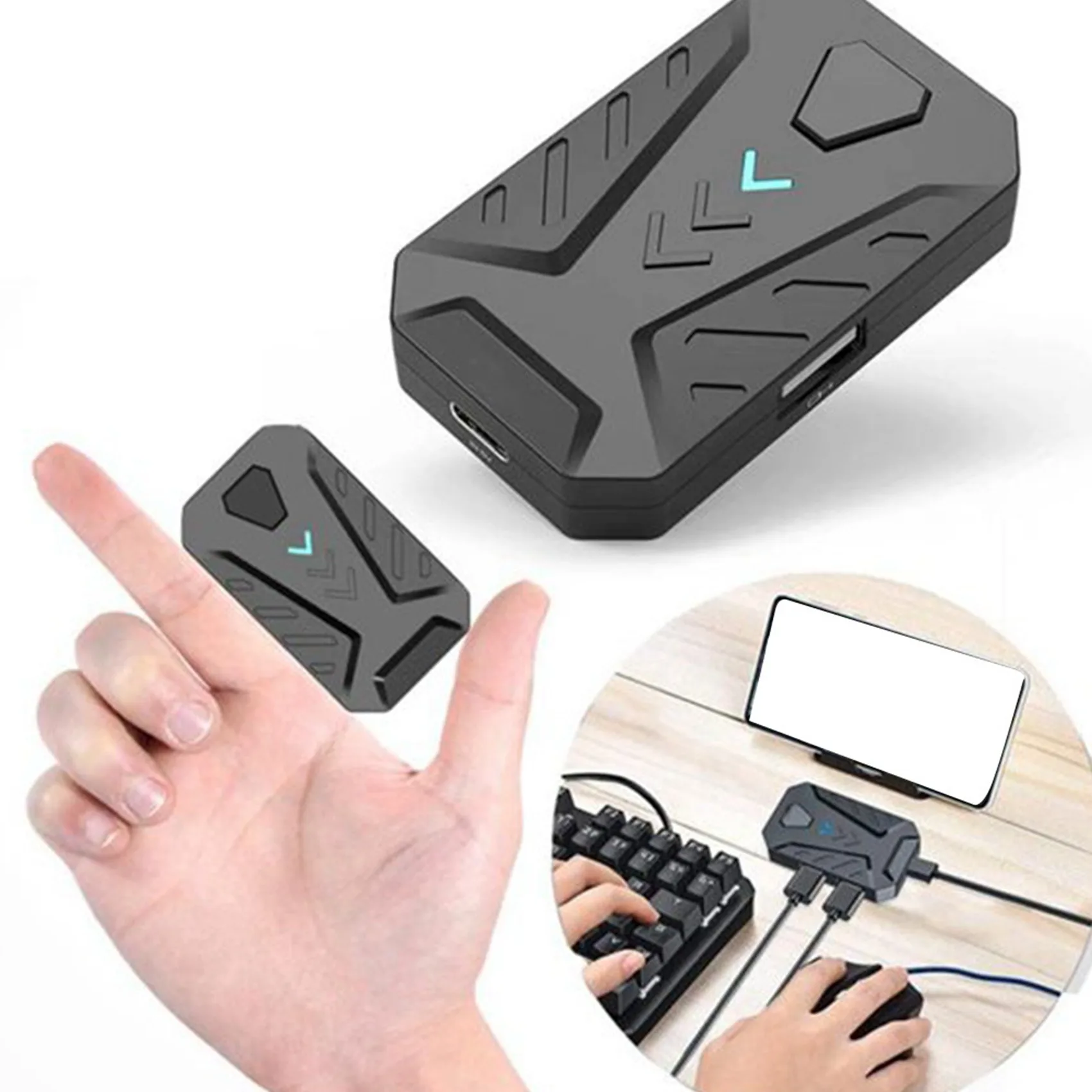 Portable Mobile Gaming Keyboard Mouse Converter Adapter MIX LITE Mobile Controller for Android Adapter