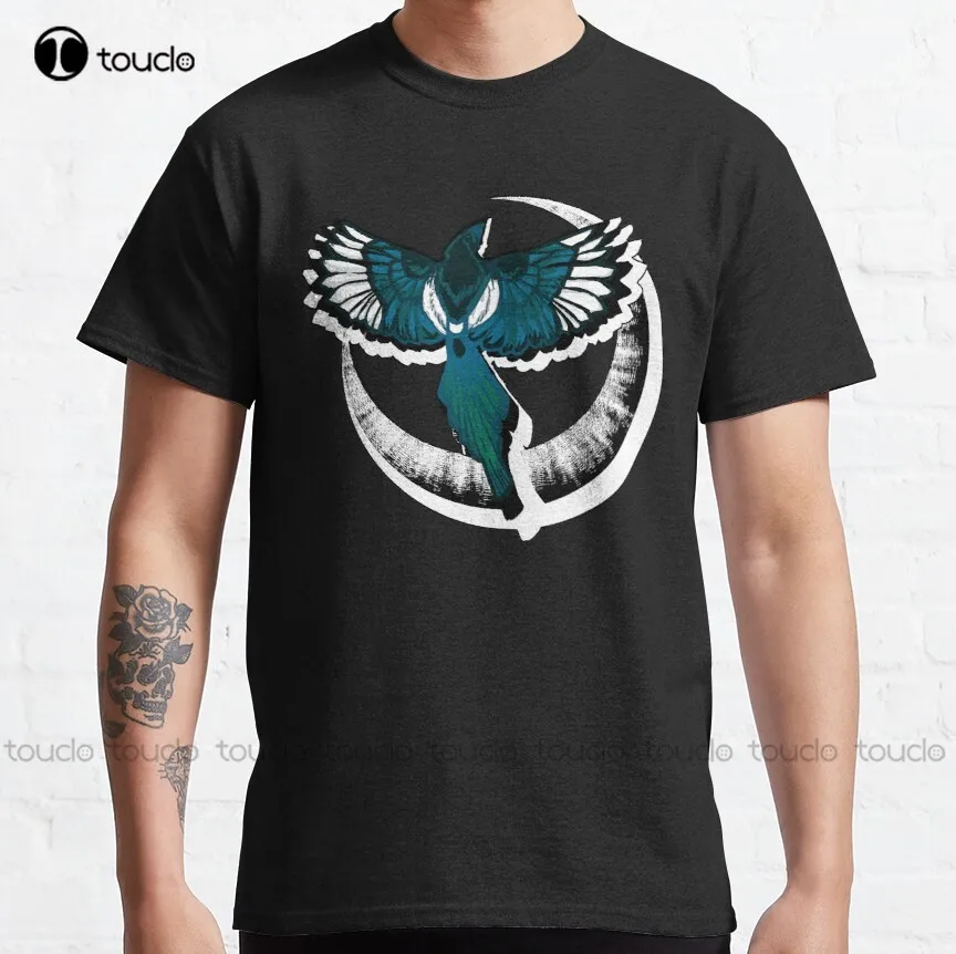 Moonlight Magpie Classic T-Shirt Custom Aldult Teen Unisex Digital Printing Tee Shirt Custom Aldult Teen Unisex Xs-5Xl