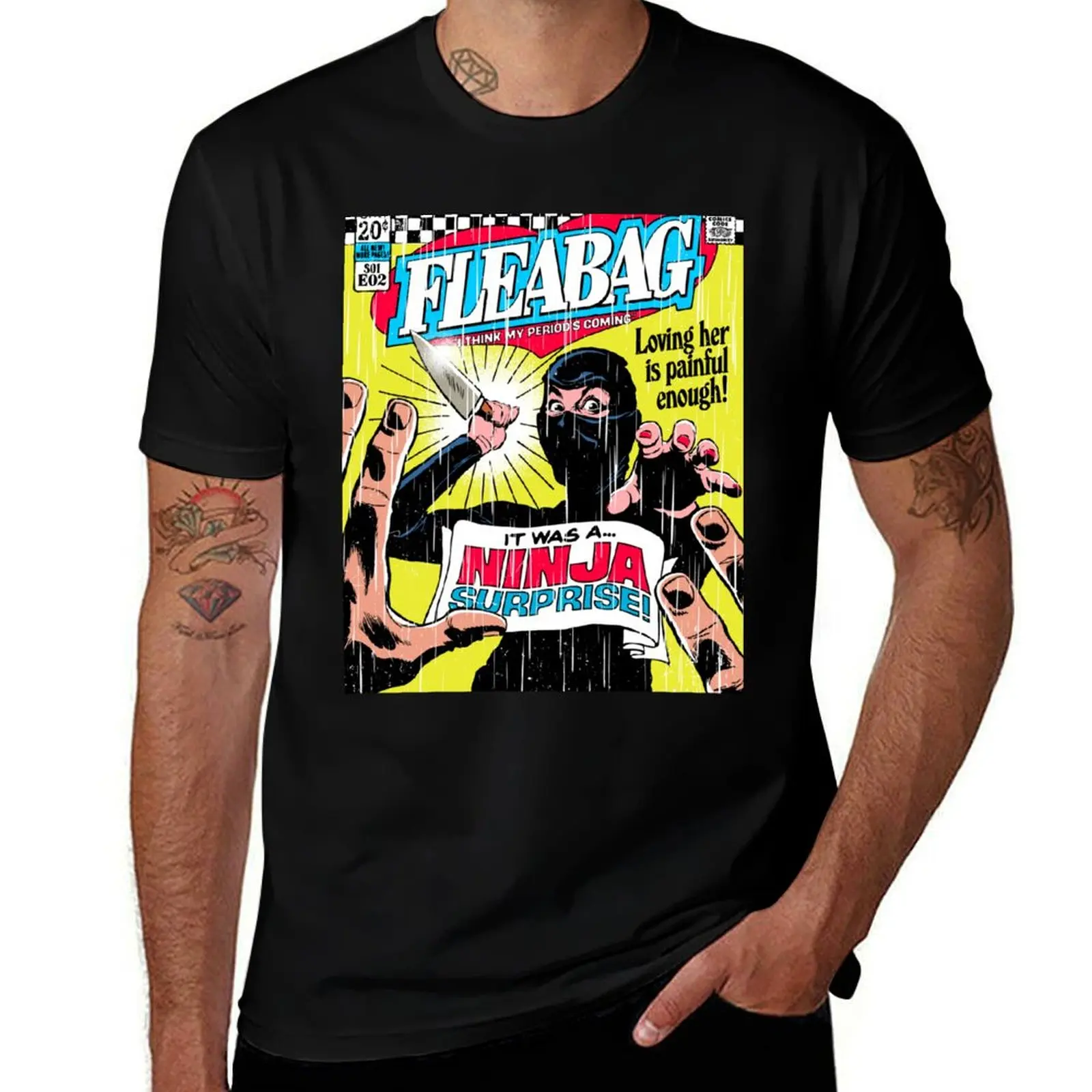 The Surprise T-Shirt man graphic t shirt T-Shirt