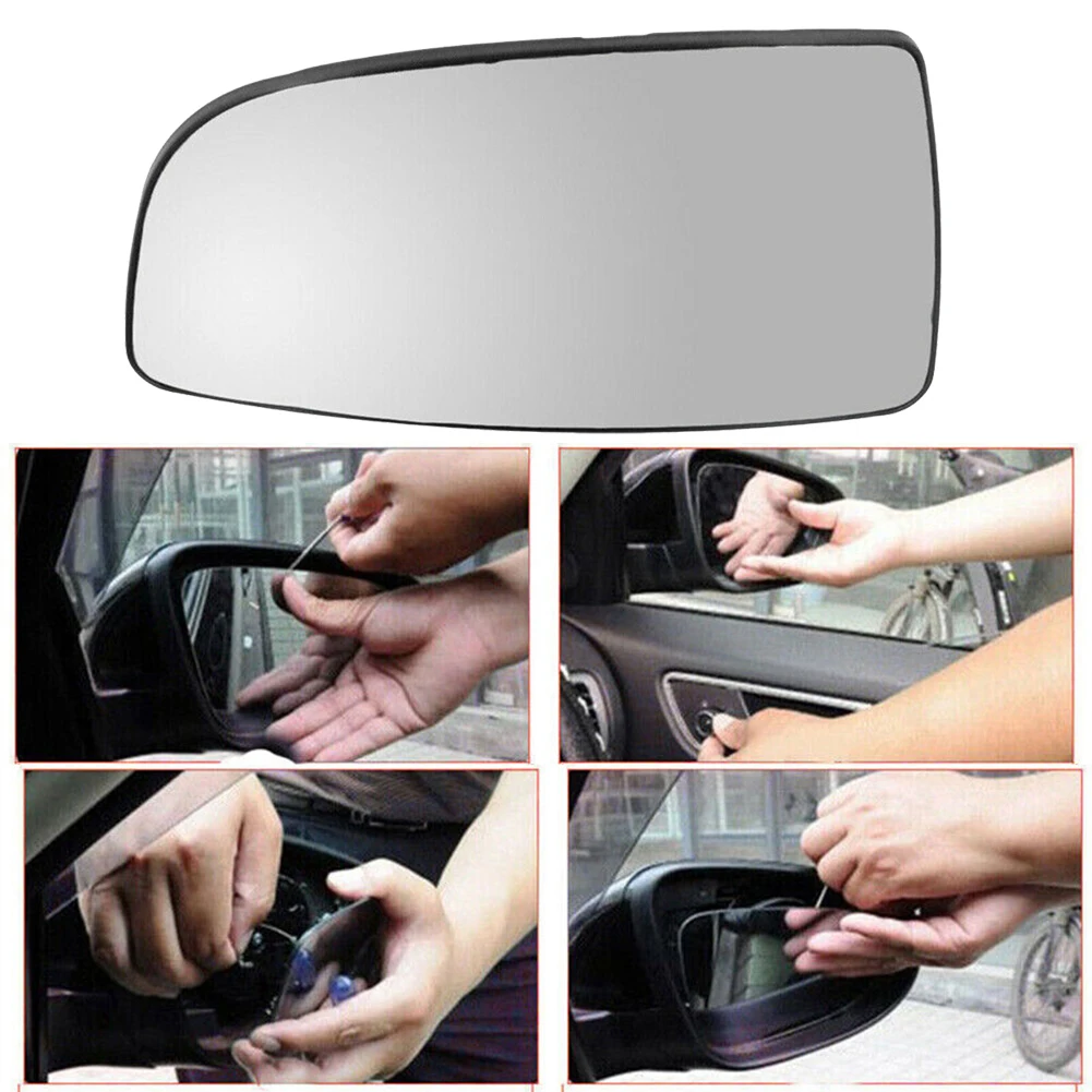 Transit HD UP Lower Convex Right Side Mirror Glass Fitment Wear Resistant Black Convex Transit HD UP Lower Convex