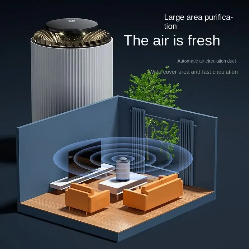 Xiaomi-purificador de aire para el hogar, elimina el olor a humo, colector de polvo, esterilización además de formaldehído, lámpara de escritorio