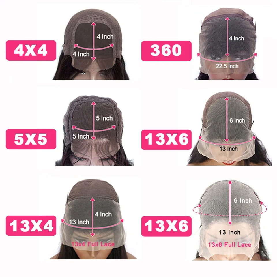 موجة عميقة الباروكات 13x6/13x4 HD الدانتيل الشفاف الجبهة باروكة من شعر طبيعي مجعد 5x5 HD الدانتيل إغلاق الباروكات 360 الدانتيل شعر مستعار أمامي شعر الإنسان